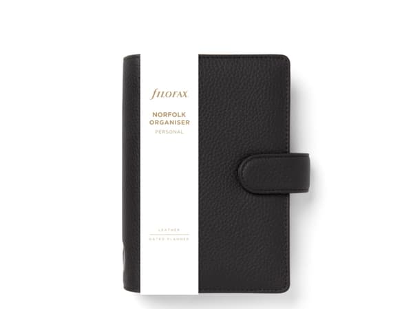 Filofax Systemkalender Norfolk Personal Espresso