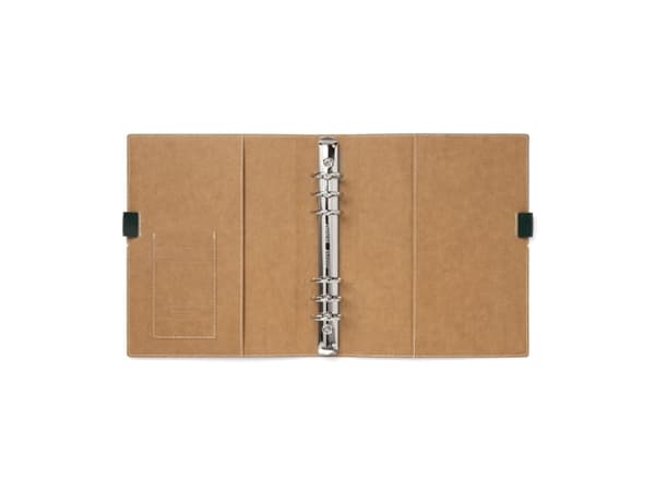 Filofax Eco Essential A5 Systemkalender Mørk Valnød