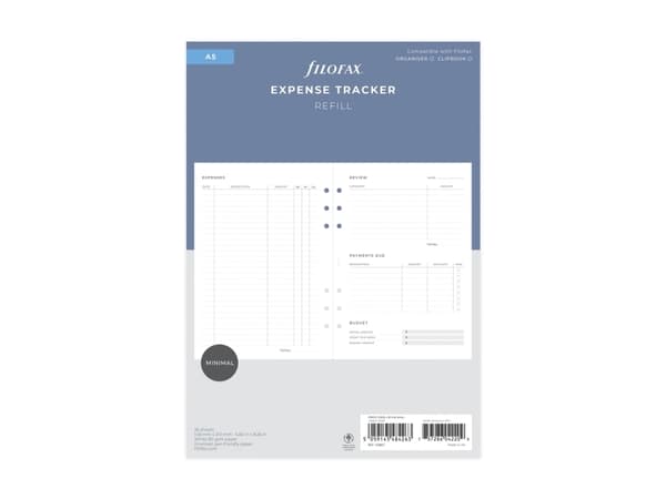 Filofax Budget Planner Refill A5