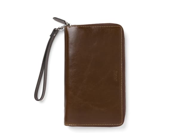 Filofax Malden System Kalenteri Personal Compact Zip Okra