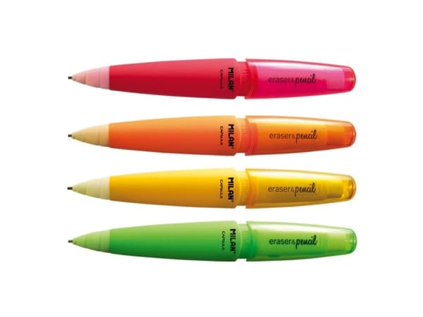 Milan 18504920, Multifärg, Plast, Grå, 2B, 1,3 mm, Öppnas utåt