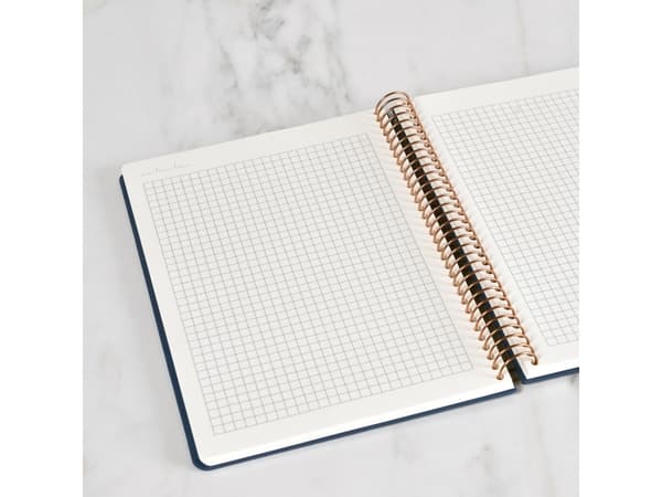 KOZO Squared Notebook A5 Premium Musta - (6 kpl)