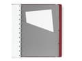 Miniatyrbild 5 av 5: Filofax Anteckningsbok A4 Linjerad Burgundy