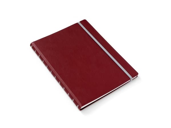 Filofax Anteckningsbok A4 Linjerad Burgundy