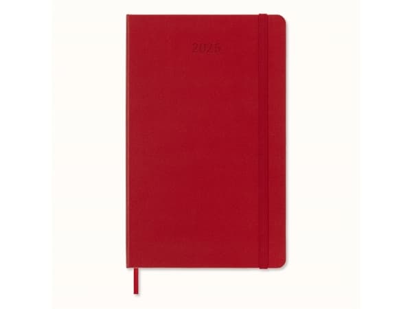 Classic Hard 12M Daily Large Red 2025