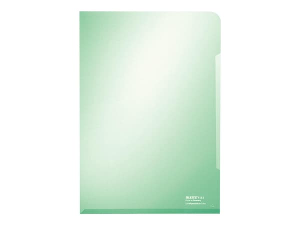 Leitz - L-formet mappe - for A4 - kapasitet: 40 ark - assorterte farger