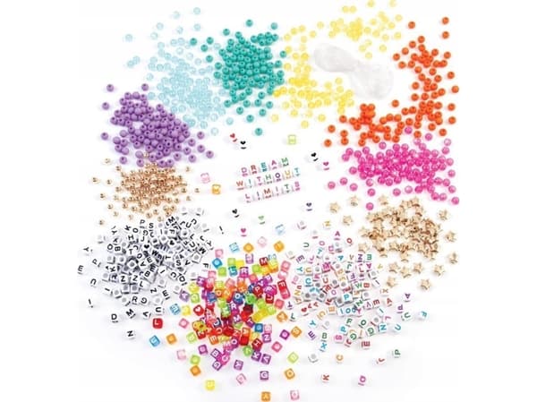 Gjør det ekte GJØR DET EKTE Alfabetperler, kreativ leke