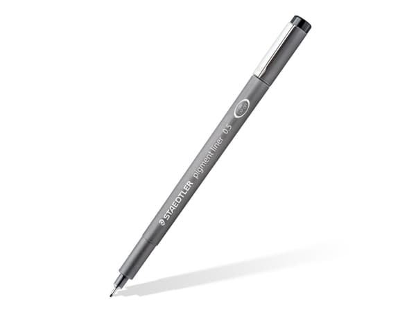 STAEDTLER pigment liner 308 - Fineliner - blå - fargeblekk - 0.5 mm