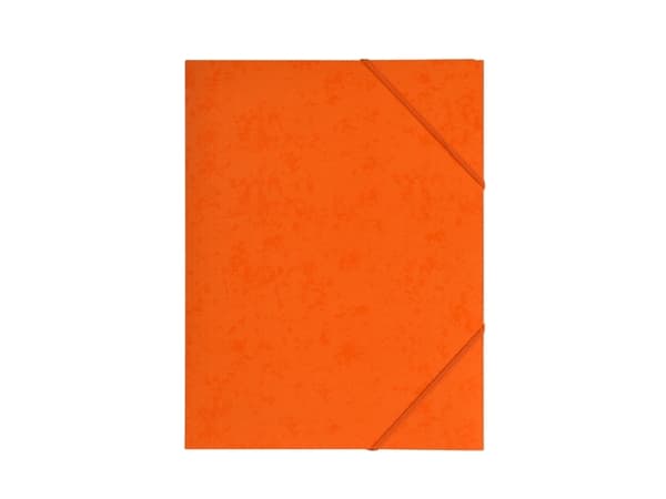 Elastikmappe Papp Orange - (48 stk.)