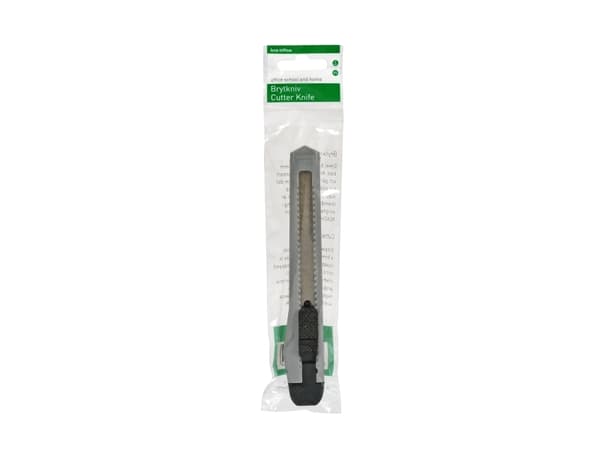 Hobbykniv 9mm Låsbar Grå - (50 stk.)