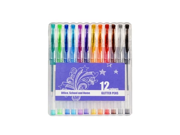 Glitterpenne OFFICE 12 Pakk - (12 stk.)