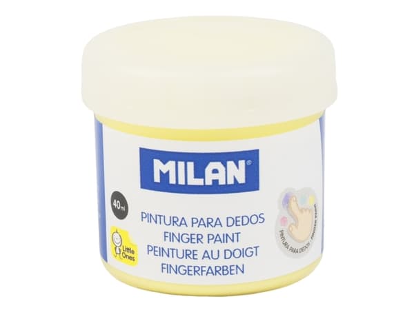 Milan Fingerfärg Pastell 40 ml 6-pack