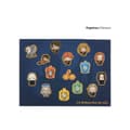 Miniatyrbillede 5 af 7: Stationery Set Harry Potter Blue 16 Pieces