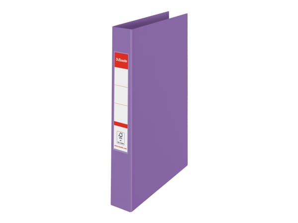 Esselte Colour'Breeze - Ringperm - bokryggbredde: 42 mm - for A4 (210 x 297 mm) - kapasitet: 190 ark - lavendel