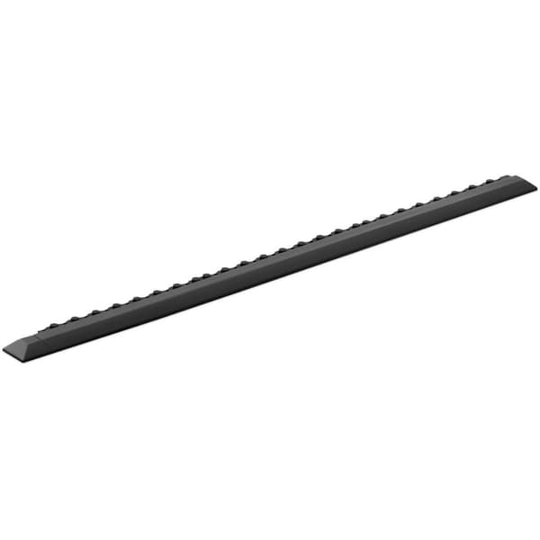 Afslutning til gummimåtte 10050276 sort 95 x 6 x 1 cm