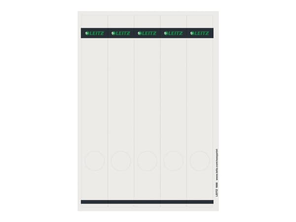 Leitz 16880085, Harmaa, Suorakulmio, Rengaskansio, Paperi, 80 g/m², 39 mm