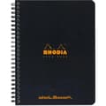 Pikkukuva 1 / 4: Rhodia asuntovihko - spiraalisidottu A5-pisteellinen paperi - musta kansi - 80 grammaa - 160 sivua/80 arkkia (Rhodia no. 193439C)