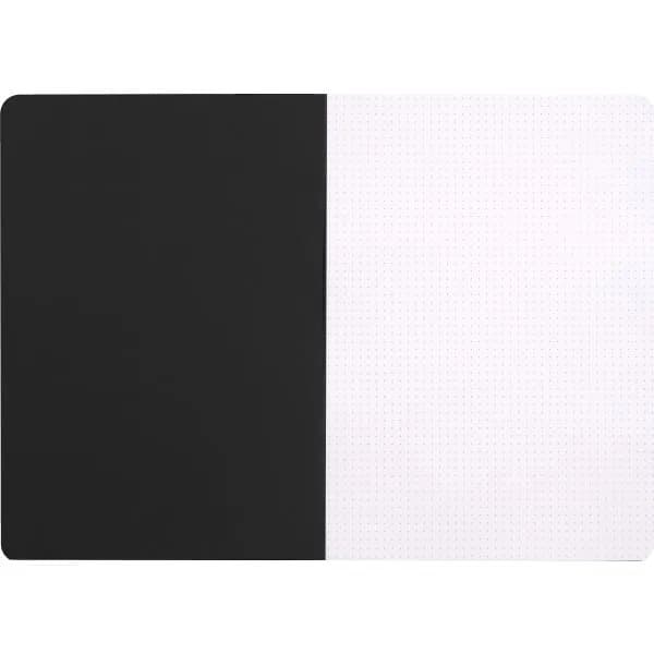 Rhodia Kladdehæfte A4 dotted papir - sort omslag - 80gram 48 sider (Rhodia nr. 119166C)