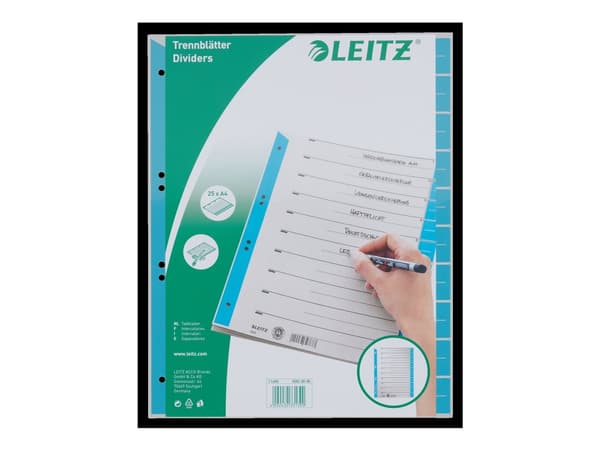 LEITZ 1652 välilehdet 230 g/m² vaaleansininen