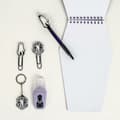 Miniatyrbillede 1 af 10: Stationery Set Wednesday Purple