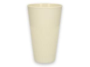 Kaffekopp Verive återanvändbar Ø90xH145mm 47cl 16oz Beige,12 st/ps - (12 st)