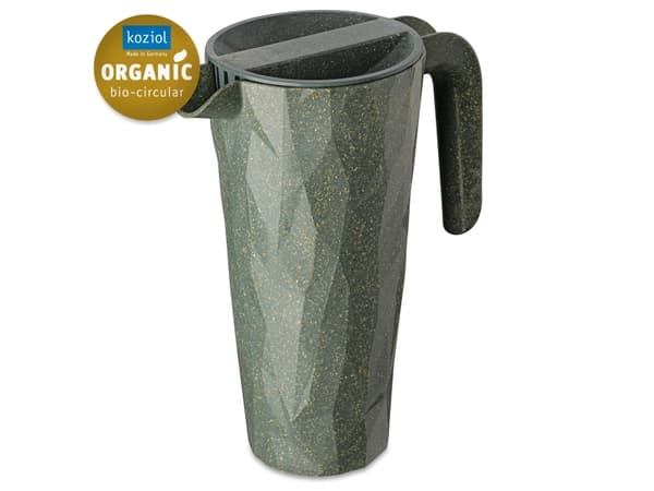 koziol Club, Jug, 1,5 l, Grå, Rund, 122 mm, 193 mm