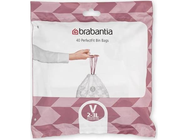Brabantia 100253, 3 l, Hvit, Plast, China, 290 mm, 235 mm