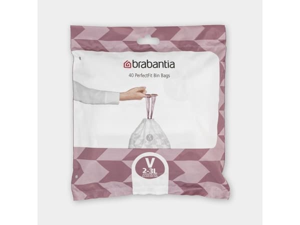 Brabantia 100253, 3 l, Hvit, Plast, China, 290 mm, 235 mm