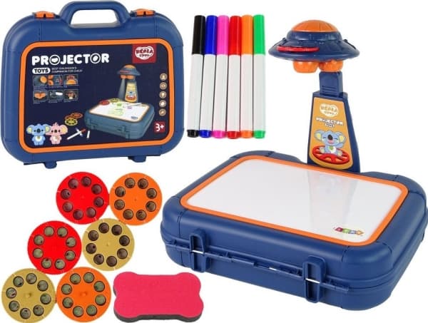 LeanToys projektoritaulu kotelossa Siniset kuvat