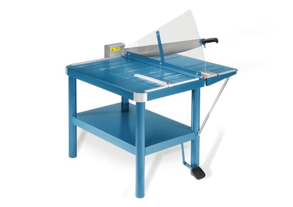 Työpajagiljotiini Dahle 581 paperiterällä, 815 mm, 2,0 mm