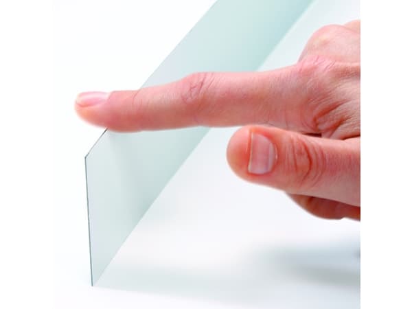 Vægskinne 100 cm Dahle 95360, selvklæbende, 100 x 5 cm, hvid