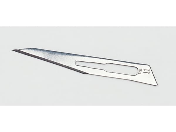 skalpell erstatningsblad Dahle 10722, metall, 42 mm, bladnr. 11