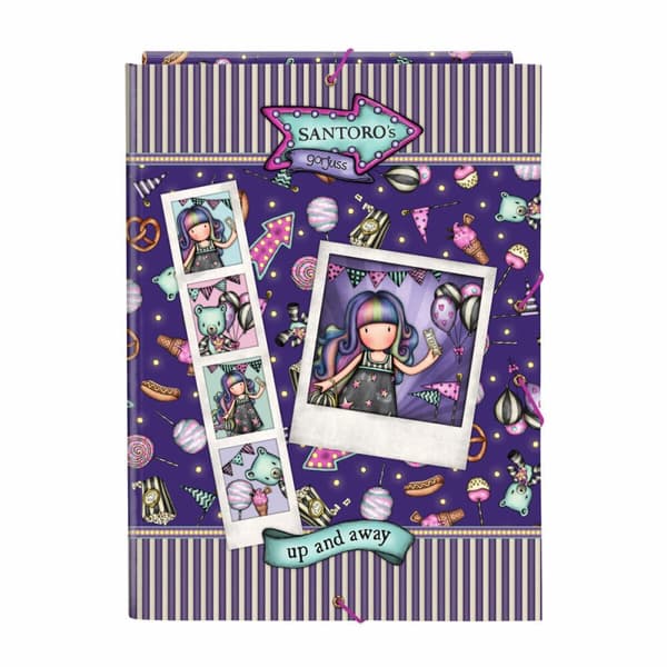 Gorjuss Up and away Purple Folder
