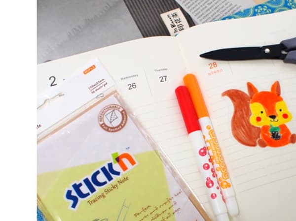 Clearnotes-paperi 204x150 mm 30 arkkia Valkoinen