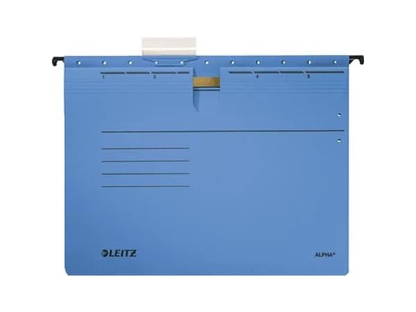 Leitz Hængemappe Alpha A4 Blå 5 stk/per pakke 19843035 5 stk