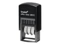 Miniatyrbilde 3 av 5: Trodat Printy 4850/L1 - Stempel - selvfargende - 2-farget (blå, rød) - dato, standardtekst - 3.8 mm - EINGEGANGEN - 25 x 14 mm - svart håndtak
