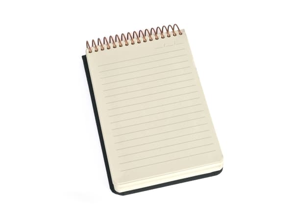 KOZO Notesbog A6 Premium Black - (6 stk.)