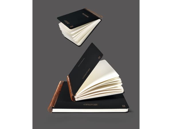 KOZO Notesbog A6 Premium Black - (6 stk.)