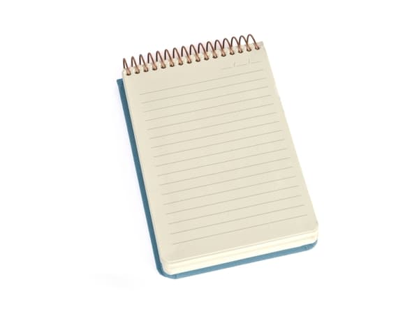 KOZO Notesbog A6 Premium Steel Blue - (6 stk.)