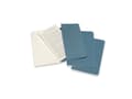 Miniatyrbild 4 av 4: Cahier Journal Blank Pocket Brisk Blue 3-Pak