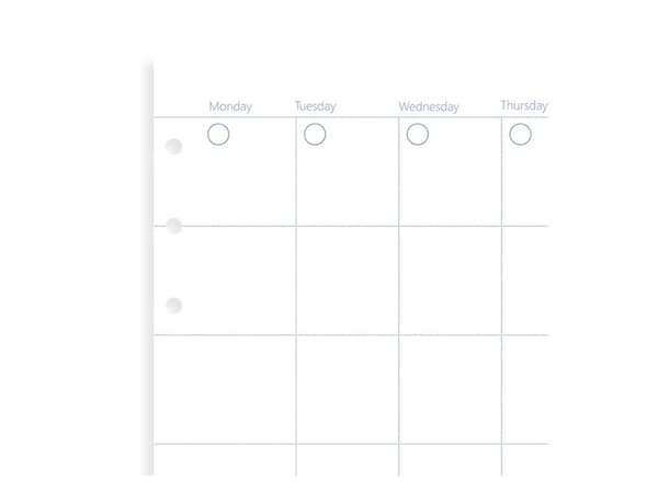 Filofax 344002, 95 mm, 171 mm