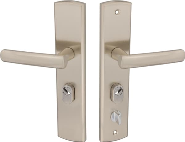 Barcz Door Handle Musa Nickel 68Mm