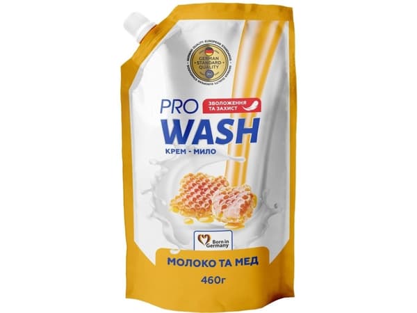 Soap Liquid Prowash Milk And Honey 460G