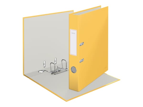 Leitz 180° Cosy - Spakbågesfil - ryggbredd: 52 mm - för A4 (210 x 297 mm) - kapacitet: 350 ark - varmt gul