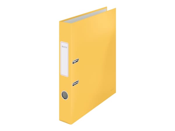 Leitz 180° Cosy - Spakbågesfil - ryggbredd: 52 mm - för A4 (210 x 297 mm) - kapacitet: 350 ark - varmt gul