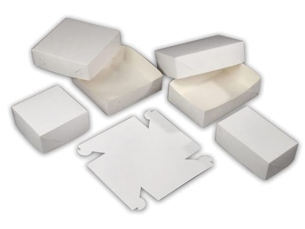 Tårtkartong nr 2 140x230x75mm vit 250st/förpackning