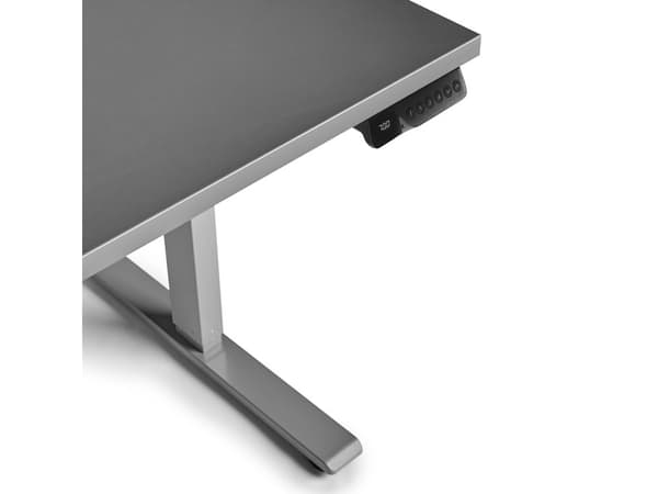 Hæve-sænkebord Ekoflex 2.0, antracit bordplade 1600x800mm