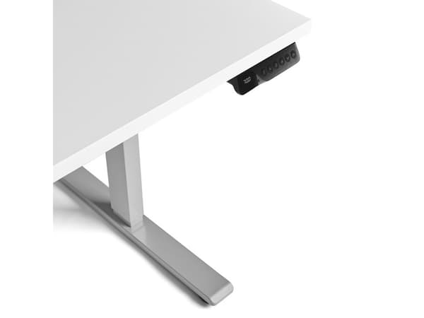 Ekoflex 2.0, valkoinen työpöytä 1600x800mm, seisomatyöpöytä, valkoinen 1600x800mm