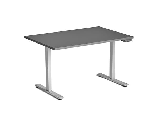 Hæve-sænkebord Ekoflex 2.0, antracit bordplade 1200x800mm