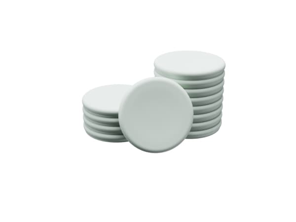 Legamaster Magnet för glastavlor sage green 5st, Metall, 30 mm, 7 mm, 48 g, 48 mm, 190 mm